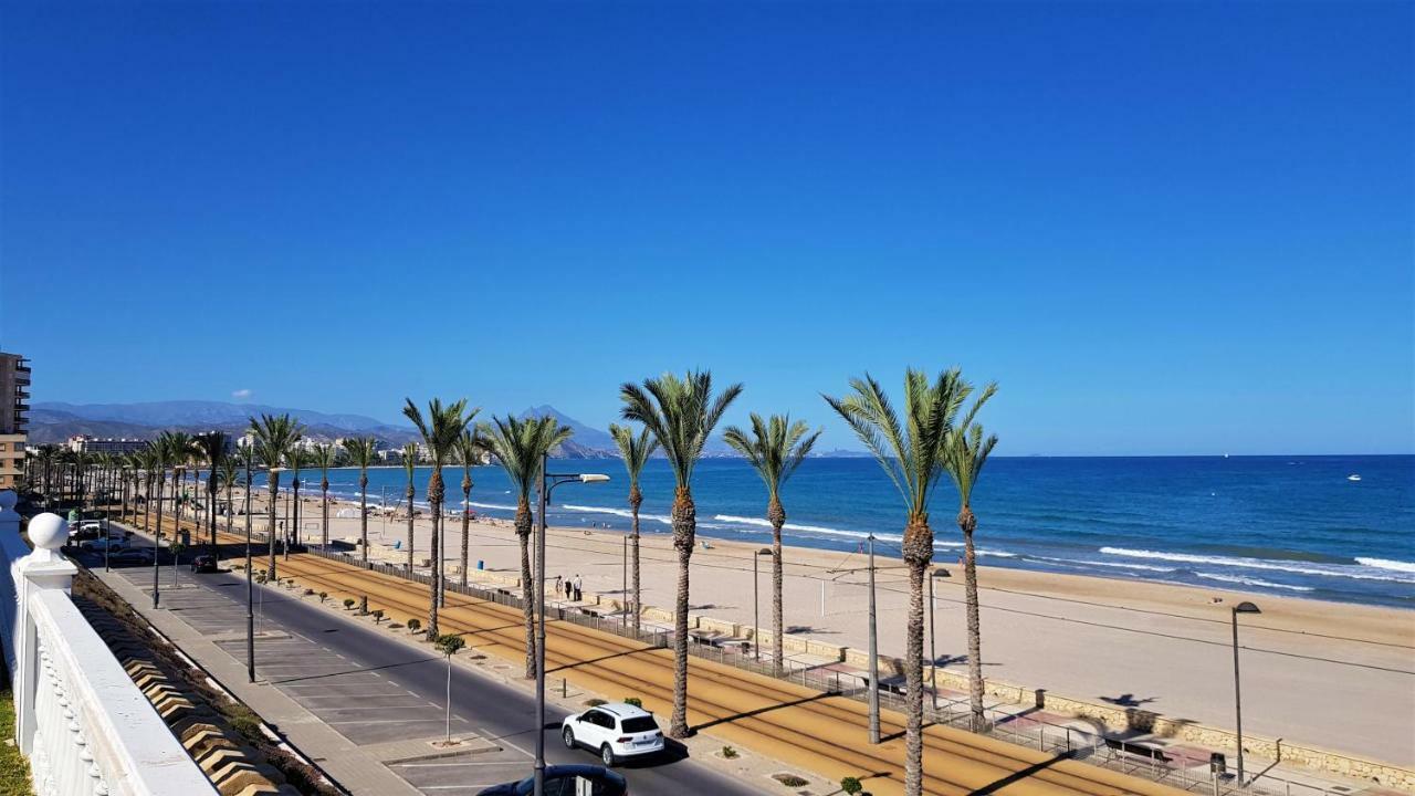 Lovely Apartment Beach Front & Pool El Campello Eksteriør bilde