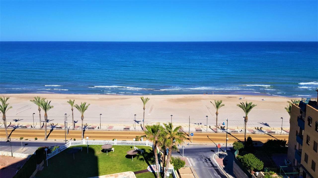 Lovely Apartment Beach Front & Pool El Campello Eksteriør bilde